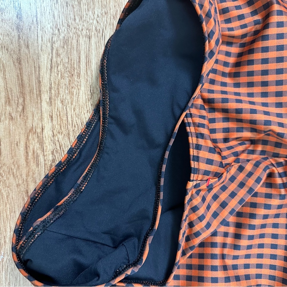 Everlane Nyle Gingham One Piece Swim Suit - Picture 9 of 11
